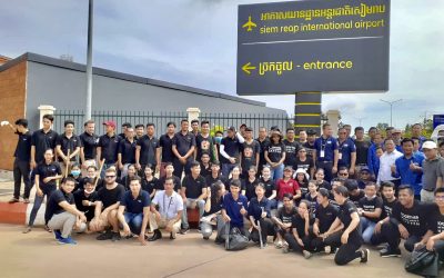 Siem Reap Airport Area clean up day